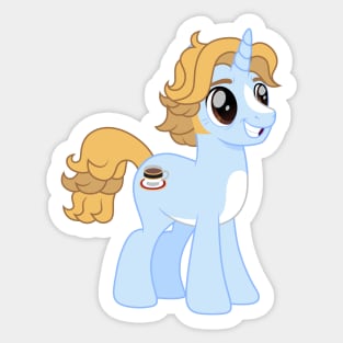 Stede Bonnet pony Sticker